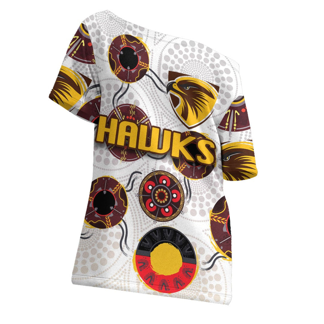 vibehoodie-shirt-hawthorn-hawks-indigenous-white-version-football-team-off-shoulder-t-shirt