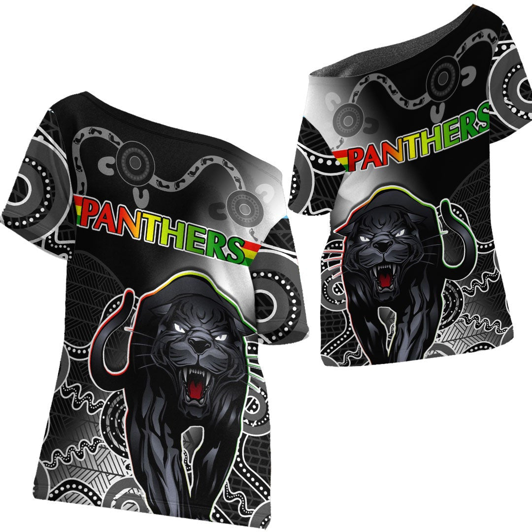 vibehoodie-shirt-penrith-panthers-indigenous-black-rugby-team-off-shoulder-t-shirt