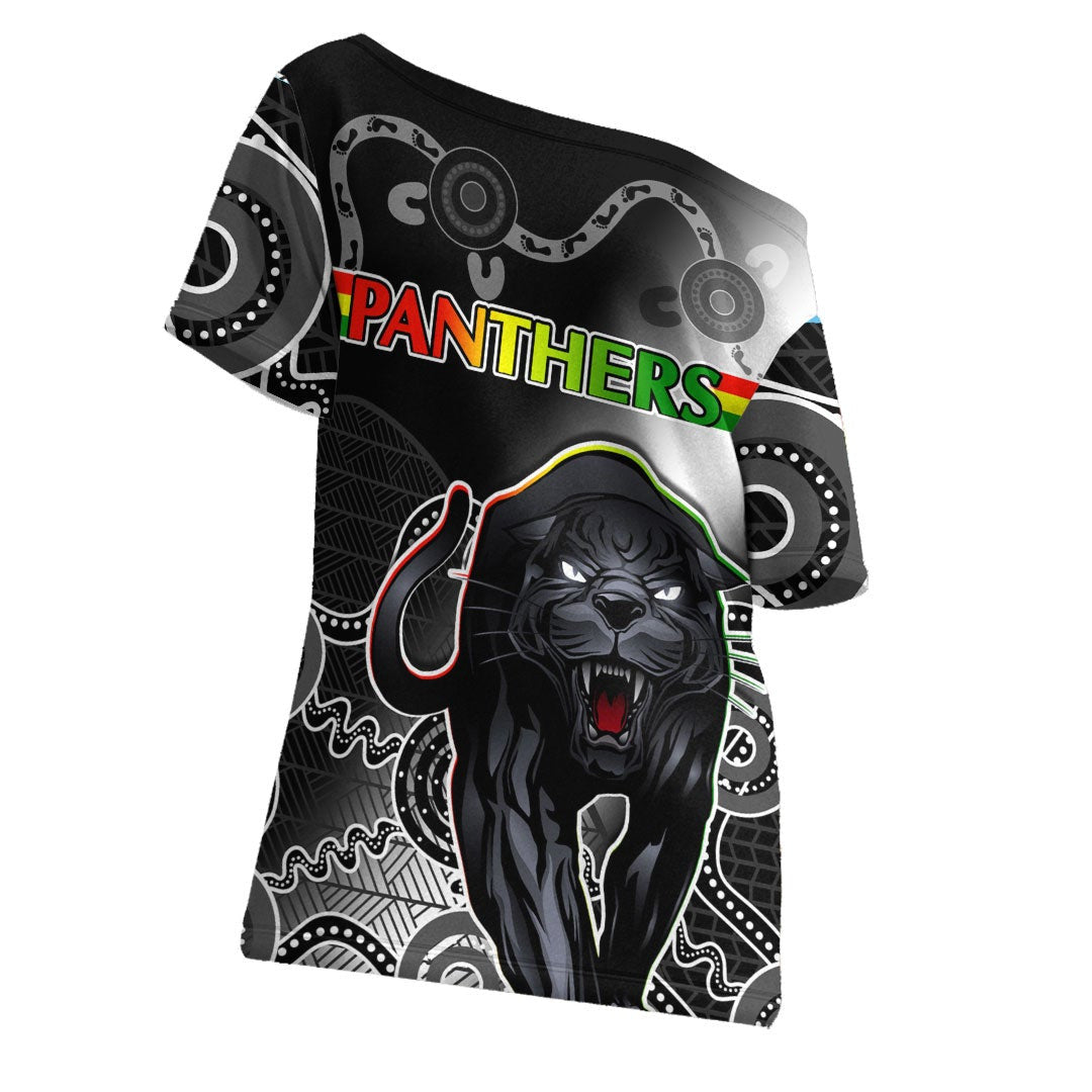 vibehoodie-shirt-penrith-panthers-indigenous-black-rugby-team-off-shoulder-t-shirt