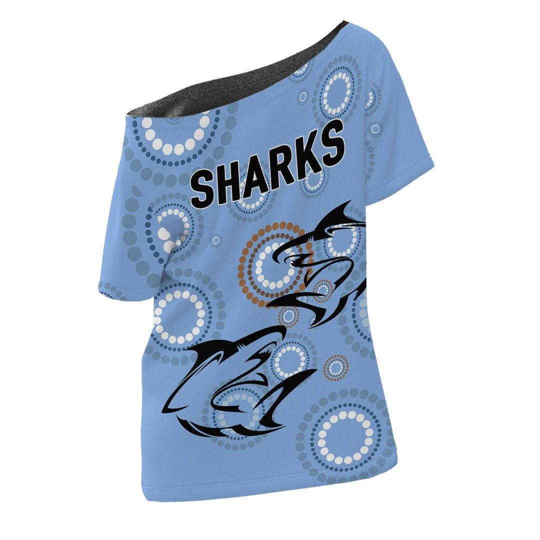 vibehoodie-shirt-cronulla-sutherland-sharks-simple-rugby-team-off-shoulder-t-shirt