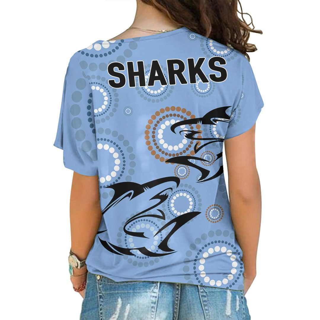 vibehoodie-shirt-cronulla-sutherland-sharks-simple-rugby-team-one-shoulder-shirt