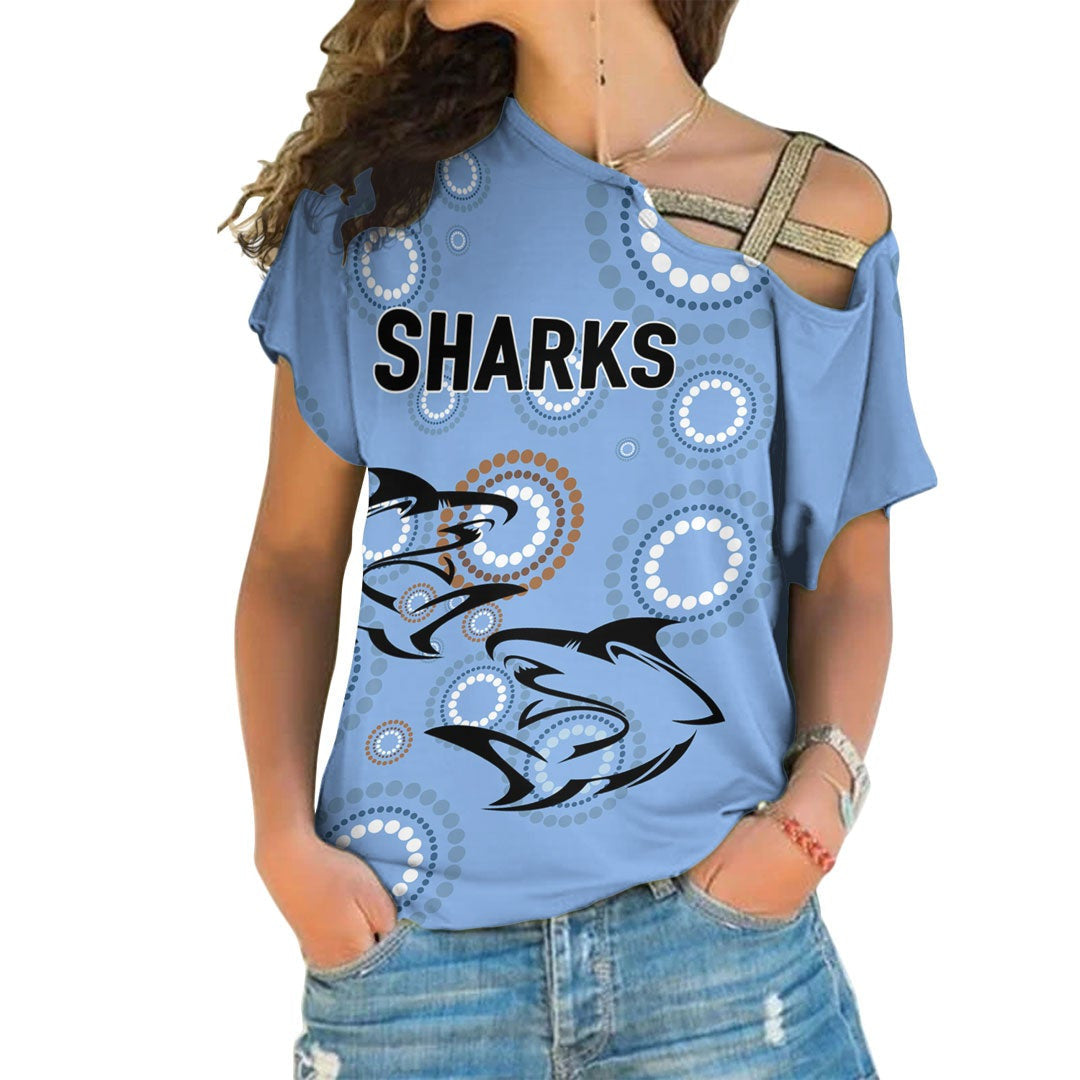 vibehoodie-shirt-cronulla-sutherland-sharks-simple-rugby-team-one-shoulder-shirt