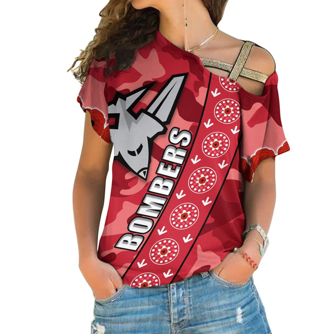 vibehoodie-shirt-essendon-bombers-anzac-red-style-football-team-one-shoulder-shirt