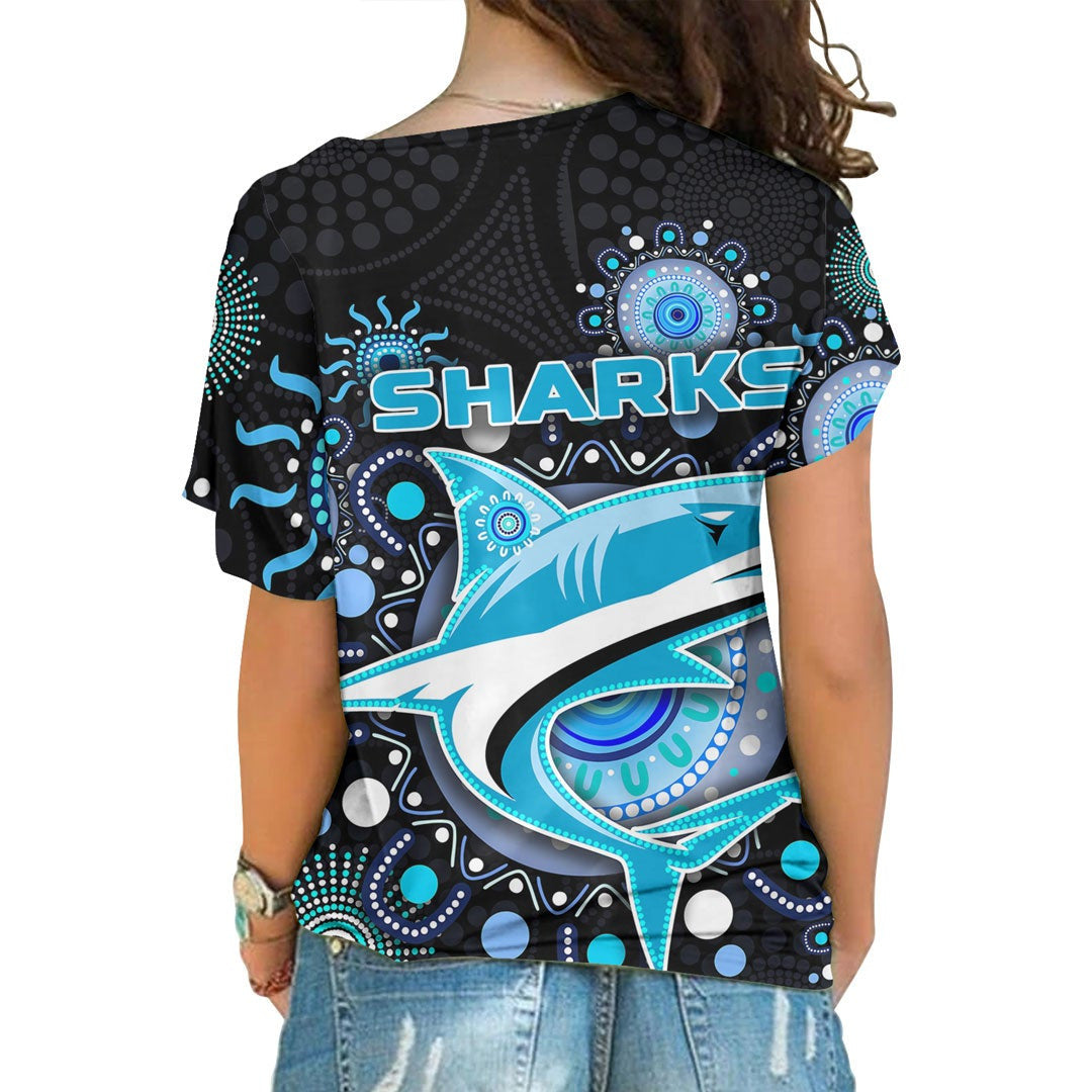 vibehoodie-shirt-cronulla-sutherland-sharks-indigenous-black-rugby-team-one-shoulder-shirt