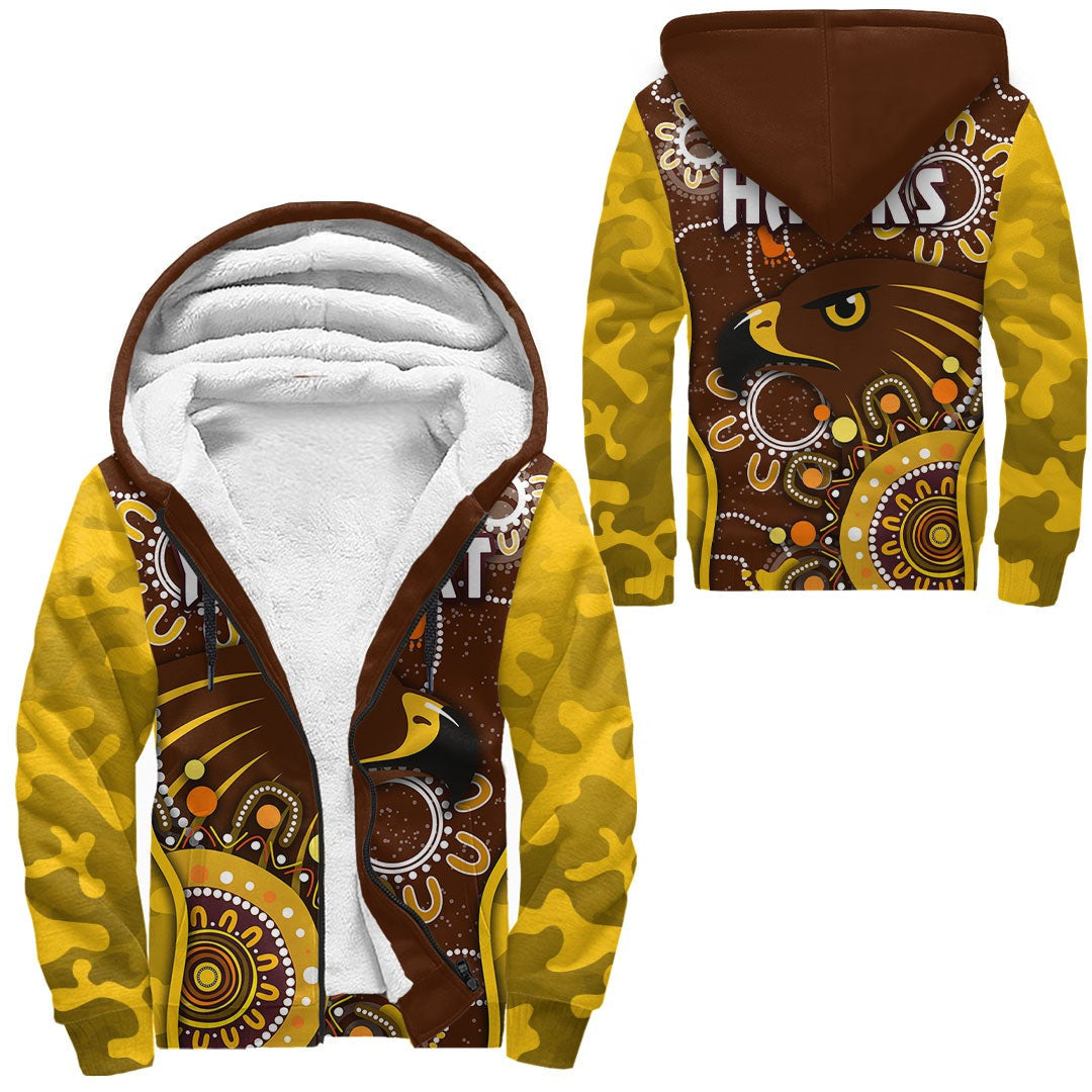 vibehoodie-hoodie-custom-hawthorn-hawks-indigenous-football-team-sherpa-hoodies