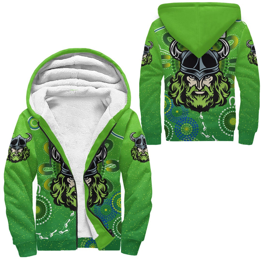 vibehoodie-hoodie-canberra-raiders-simple-indigenous-rugby-team-sherpa-hoodies