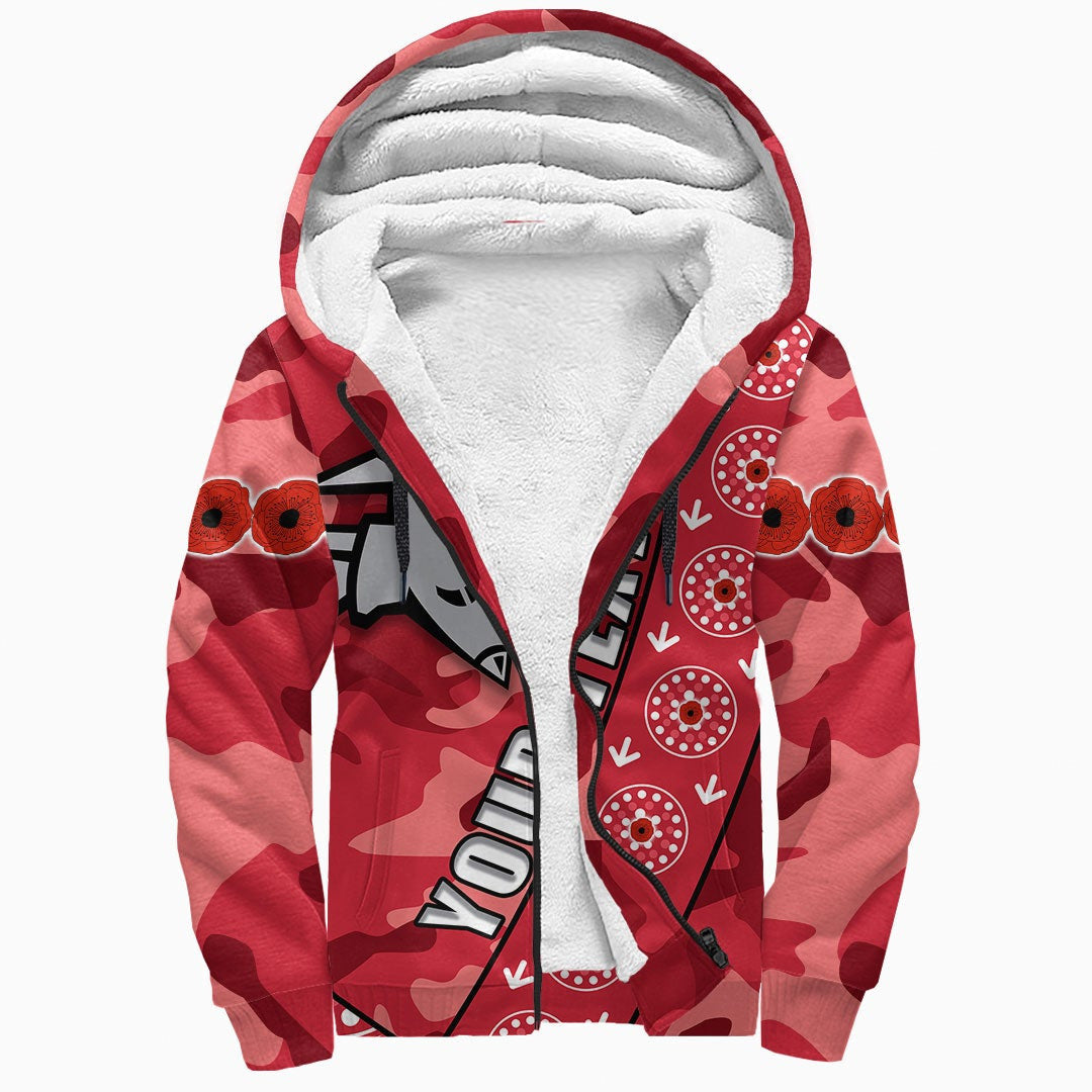 vibehoodie-hoodie-custom-essendon-bombers-anzac-red-style-football-team-sherpa-hoodies