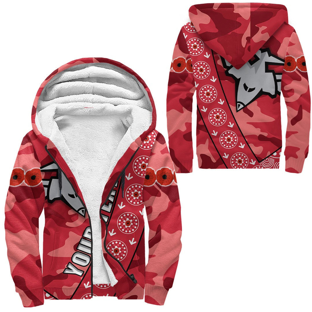 vibehoodie-hoodie-custom-essendon-bombers-anzac-red-style-football-team-sherpa-hoodies