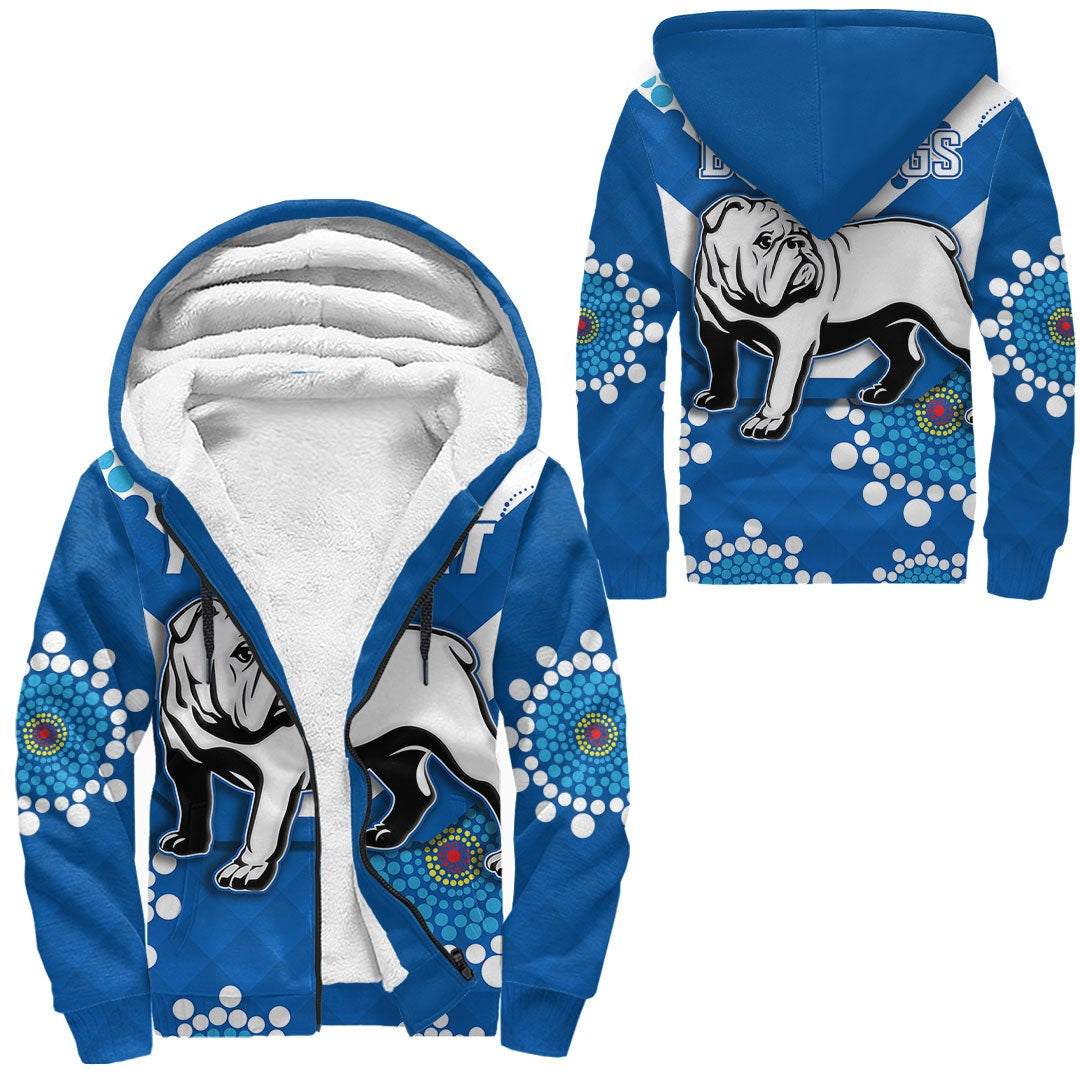 vibehoodie-hoodie-custom-canterbury-bankstown-bulldogs-blue-indigenous-rugby-team-sherpa-hoodies