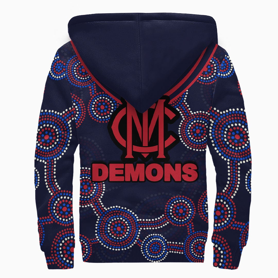 vibehoodie-hoodie-melbourne-demons-indigenous-football-team-sherpa-hoodies