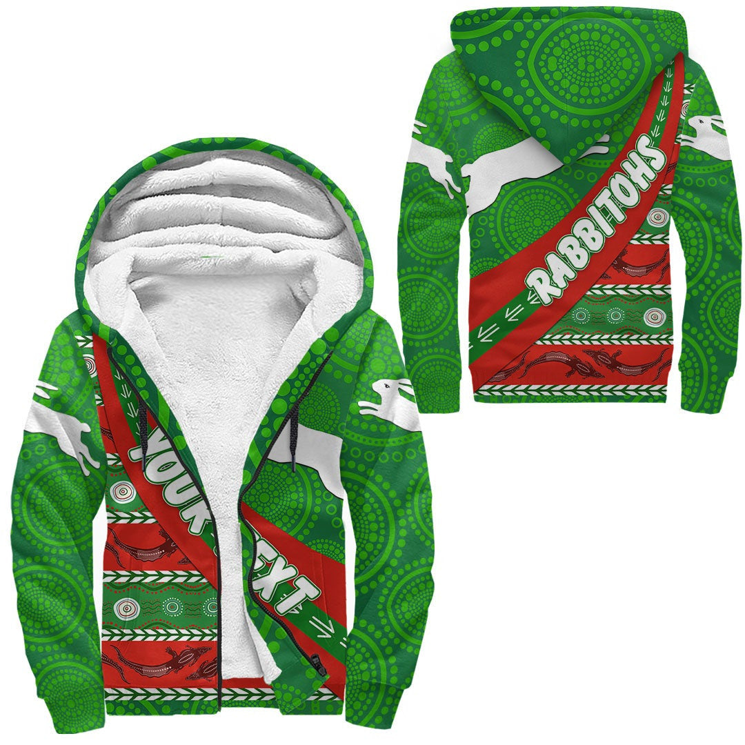 vibehoodie-hoodie-custom-south-sydney-rabbitohs-indigenous-aboriginal-rugby-team-sherpa-hoodies