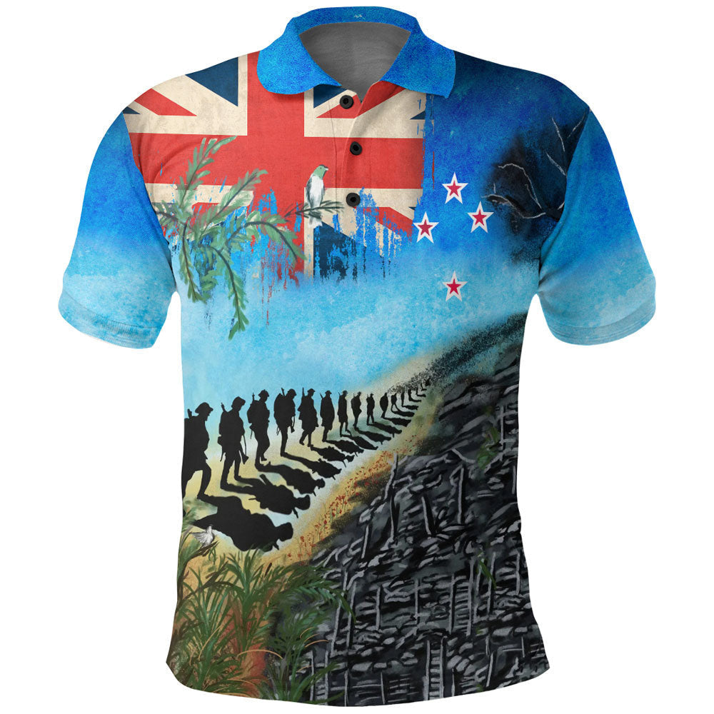 1stheworld-clothing-new-zealand-anzac-day-lest-we-forget-polo-shirt