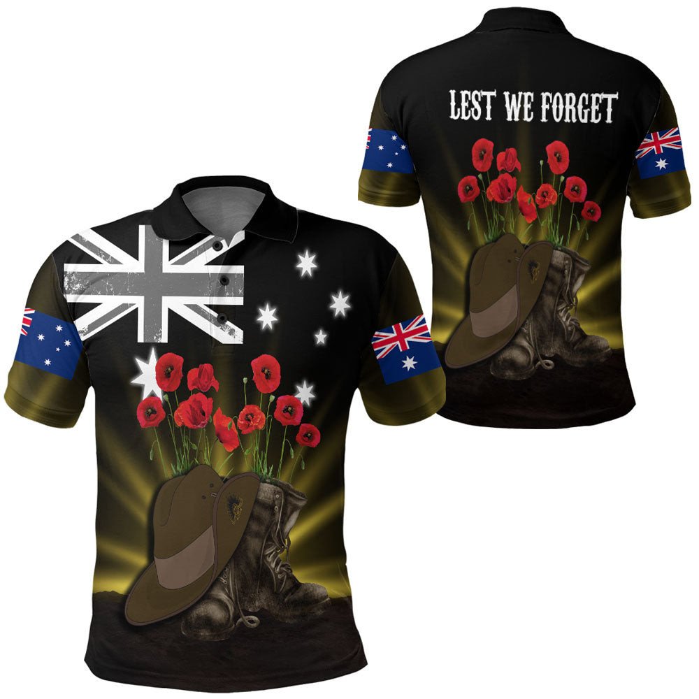 1stheworld-clothing-anzac-day-hat-boots-polo-shirt