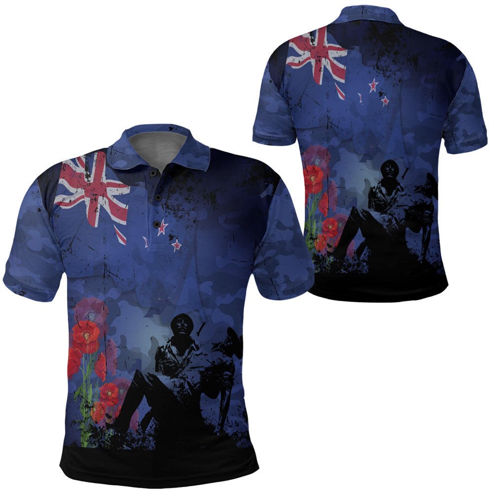 1stheworld-clothing-new-zealand-anzac-day-soldier-poppy-camouflage-polo-shirt