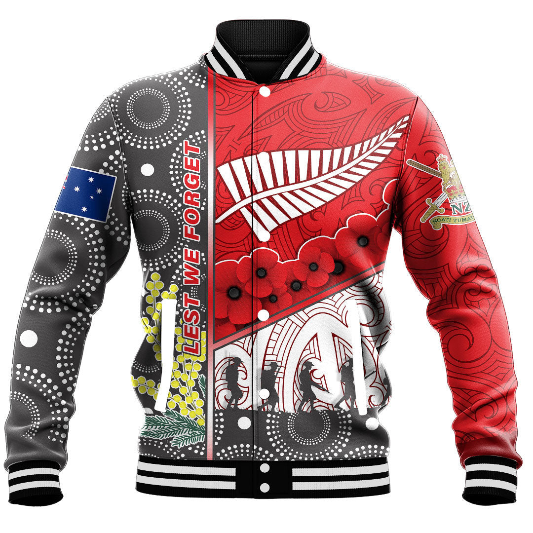 vibe-hoodie-clothing-custom-australia-indigenous-new-zealand-maori-anzac-red-baseball-jacket