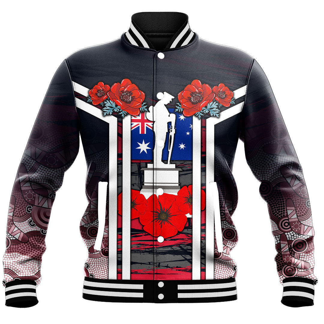 vibe-hoodie-clothing-australia-anzac-day-poppy-aboriginal-pattern-baseball-jacket