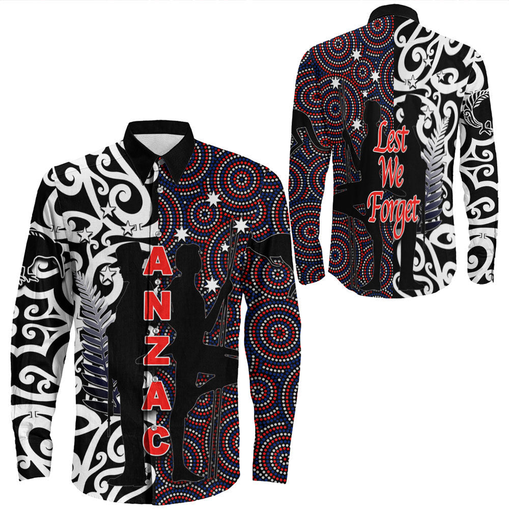 vibehoodie-clothing-anzac-day-kangaroo-aboriginal-kiwi-maori-long-sleeve-button-shirt