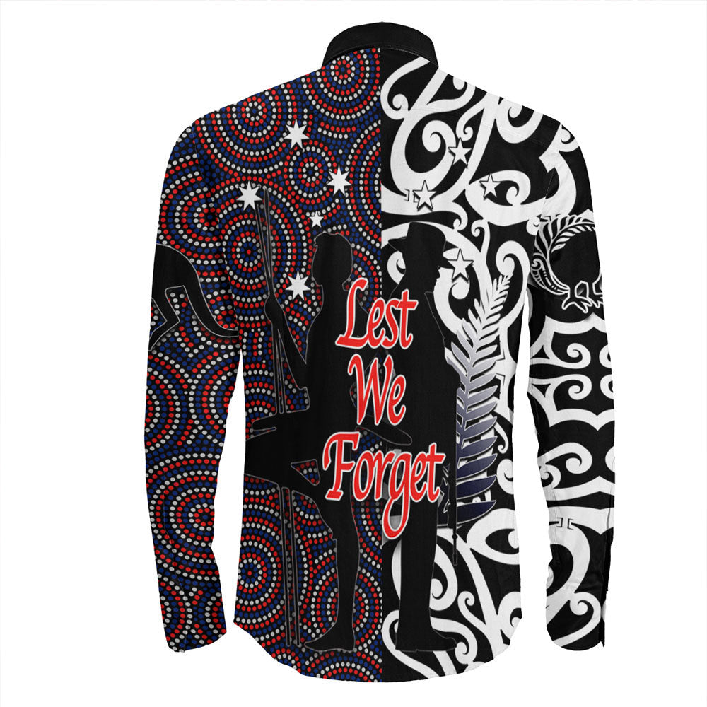 vibehoodie-clothing-anzac-day-kangaroo-aboriginal-kiwi-maori-long-sleeve-button-shirt