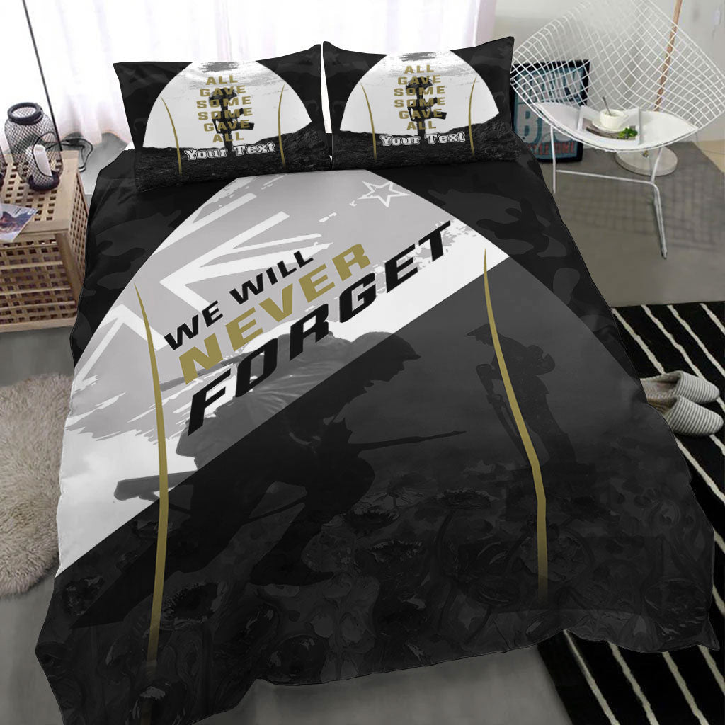 vibehoodie-bedding-set-custom-anzac-day-we-will-never-forget-bedding-set