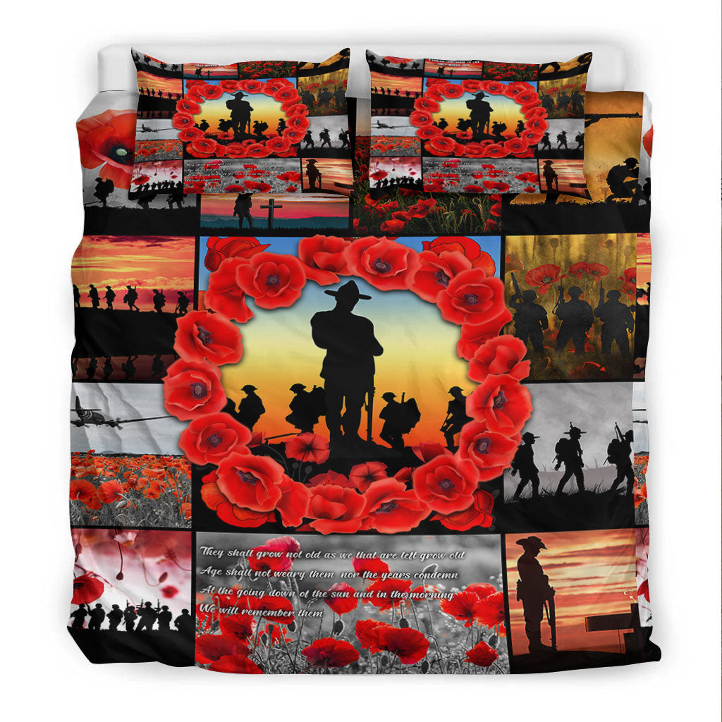 vibehoodie-bedding-set-anzac-day-lest-we-forget-banner-bedding-set