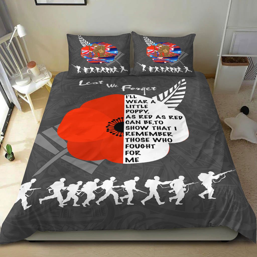 vibehoodie-bedding-set-new-zealand-anzac-red-poopy-bedding-set