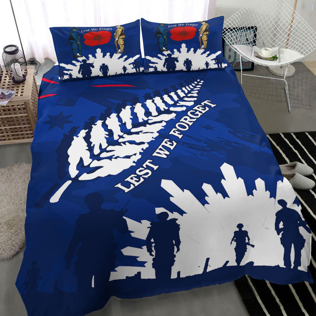 vibehoodie-bedding-set-australia-anzac-camouflage-mix-fern-bedding-set