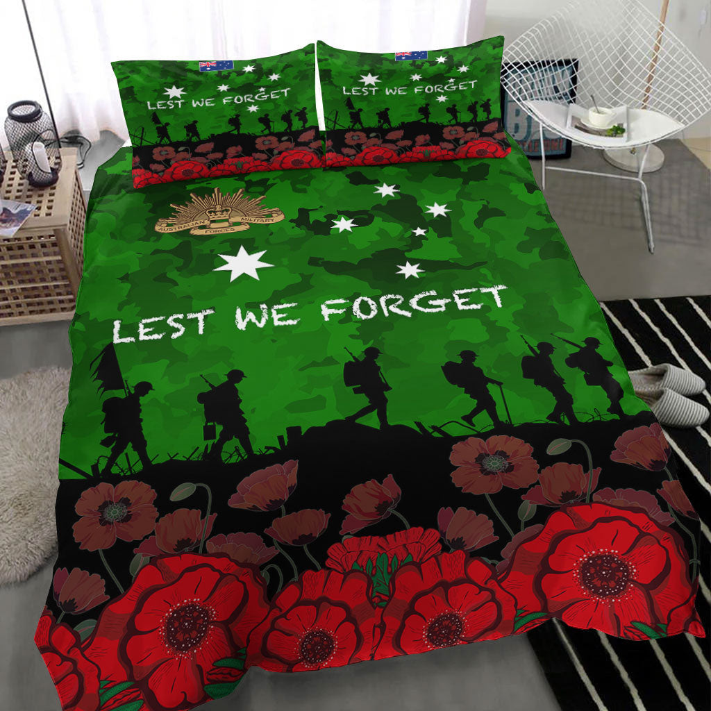 vibehoodie-bedding-set-australia-anzac-day-camouflage-poppy-bedding-set