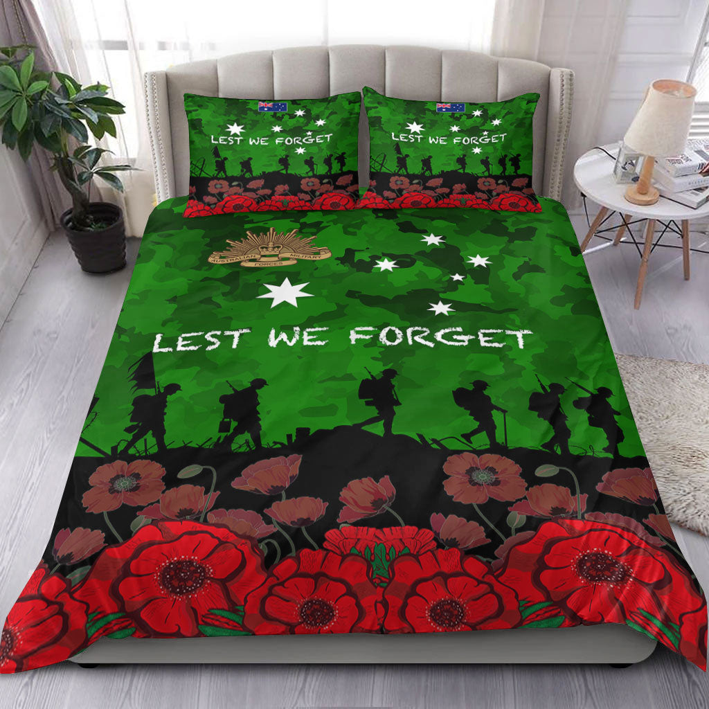 vibehoodie-bedding-set-australia-anzac-day-camouflage-poppy-bedding-set