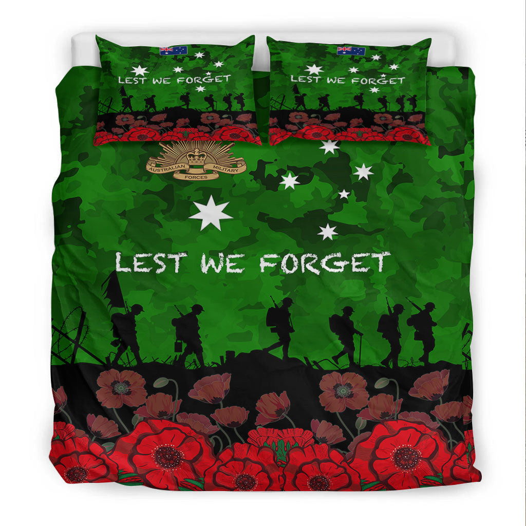 vibehoodie-bedding-set-australia-anzac-day-camouflage-poppy-bedding-set