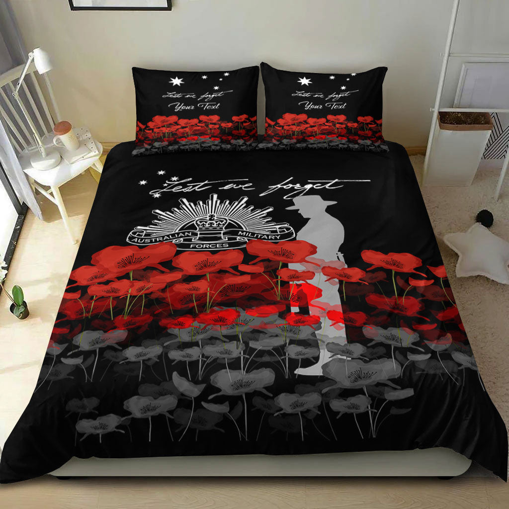 vibehoodie-bedding-set-custom-australian-military-forces-anzac-day-lest-we-forget-bedding-set