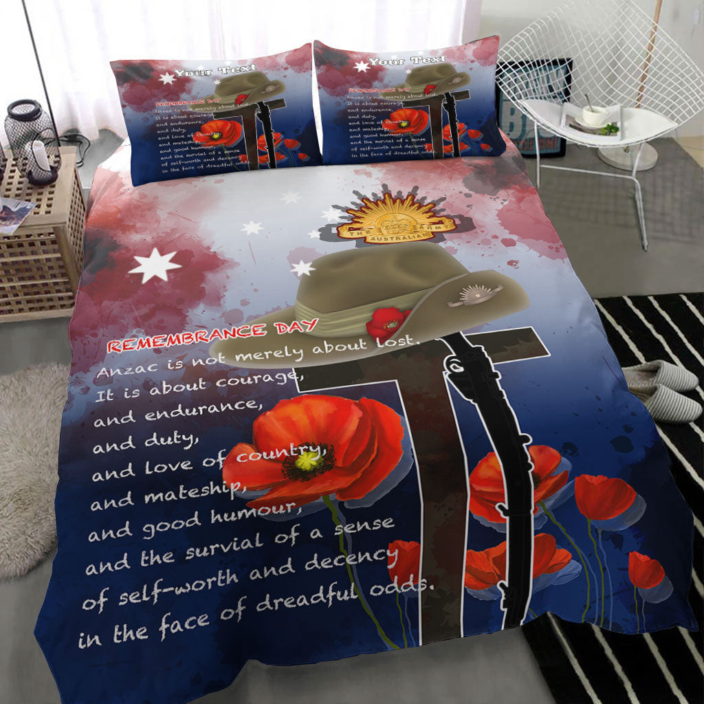 vibehoodie-bedding-set-custom-anzac-day-remembrance-day-qoute-bedding-set