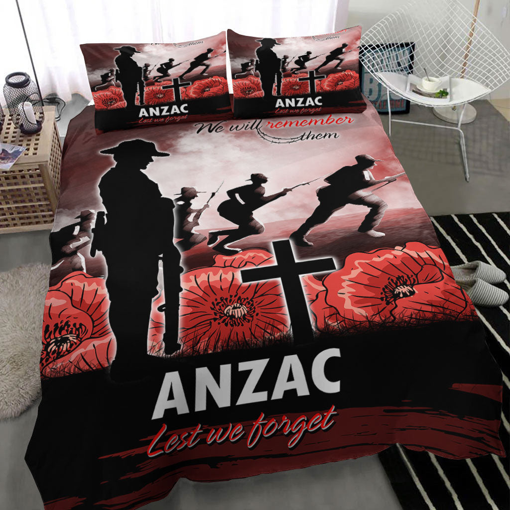 vibehoodie-bedding-set-anzac-day-we-will-remember-them-special-version-bedding-set