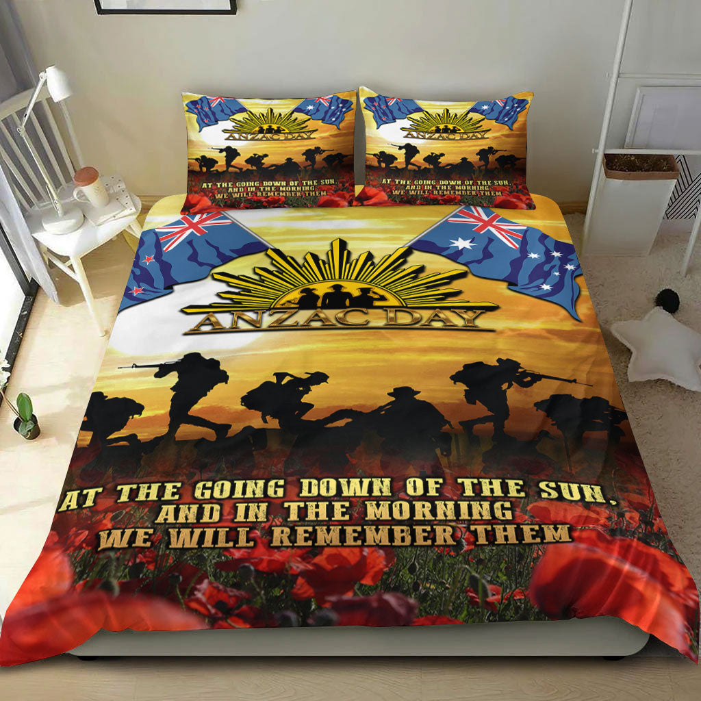 vibehoodie-bedding-set-anzac-day-soldier-going-down-of-the-sun-bedding-set