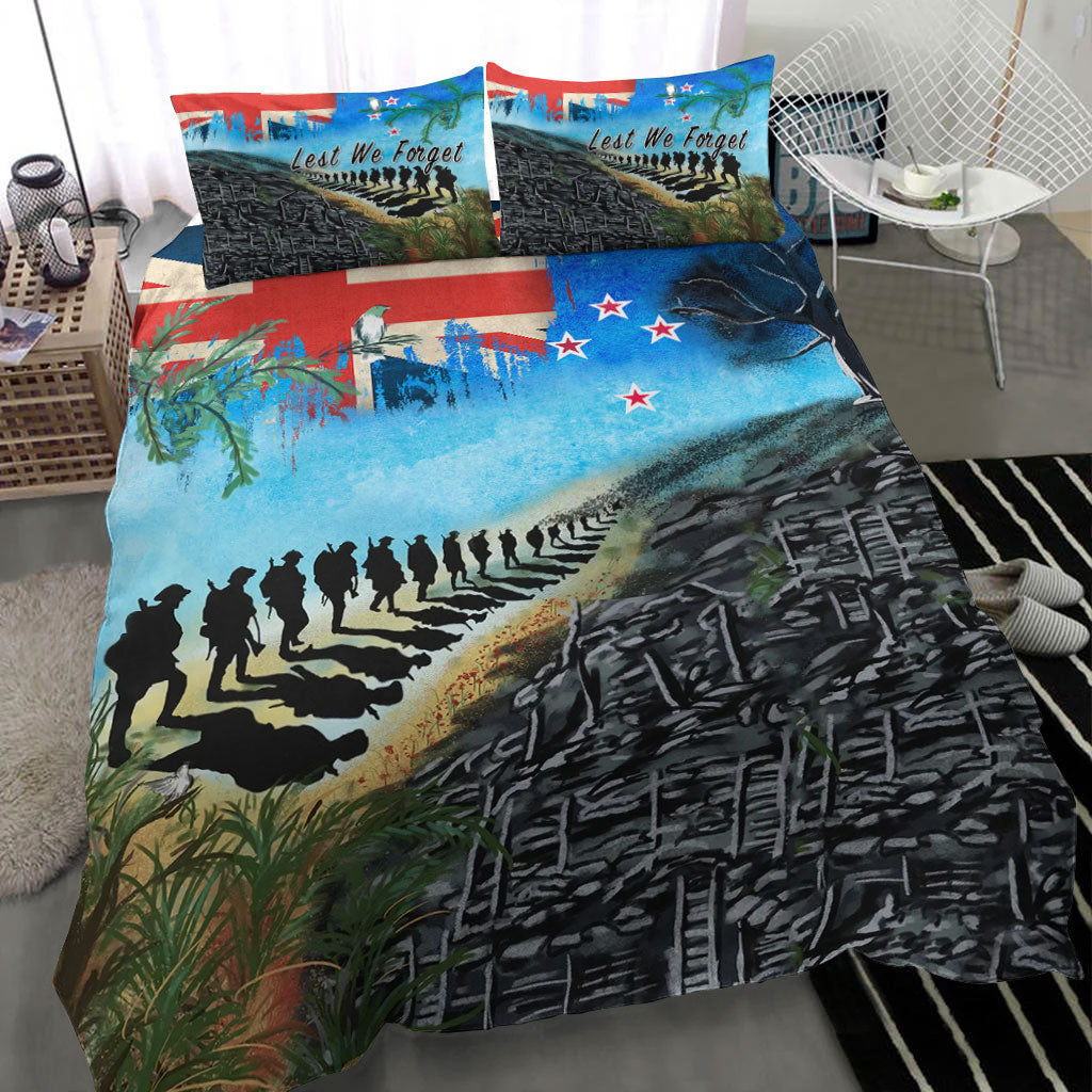 vibehoodie-bedding-set-new-zealand-anzac-day-lest-we-forget-bedding-set