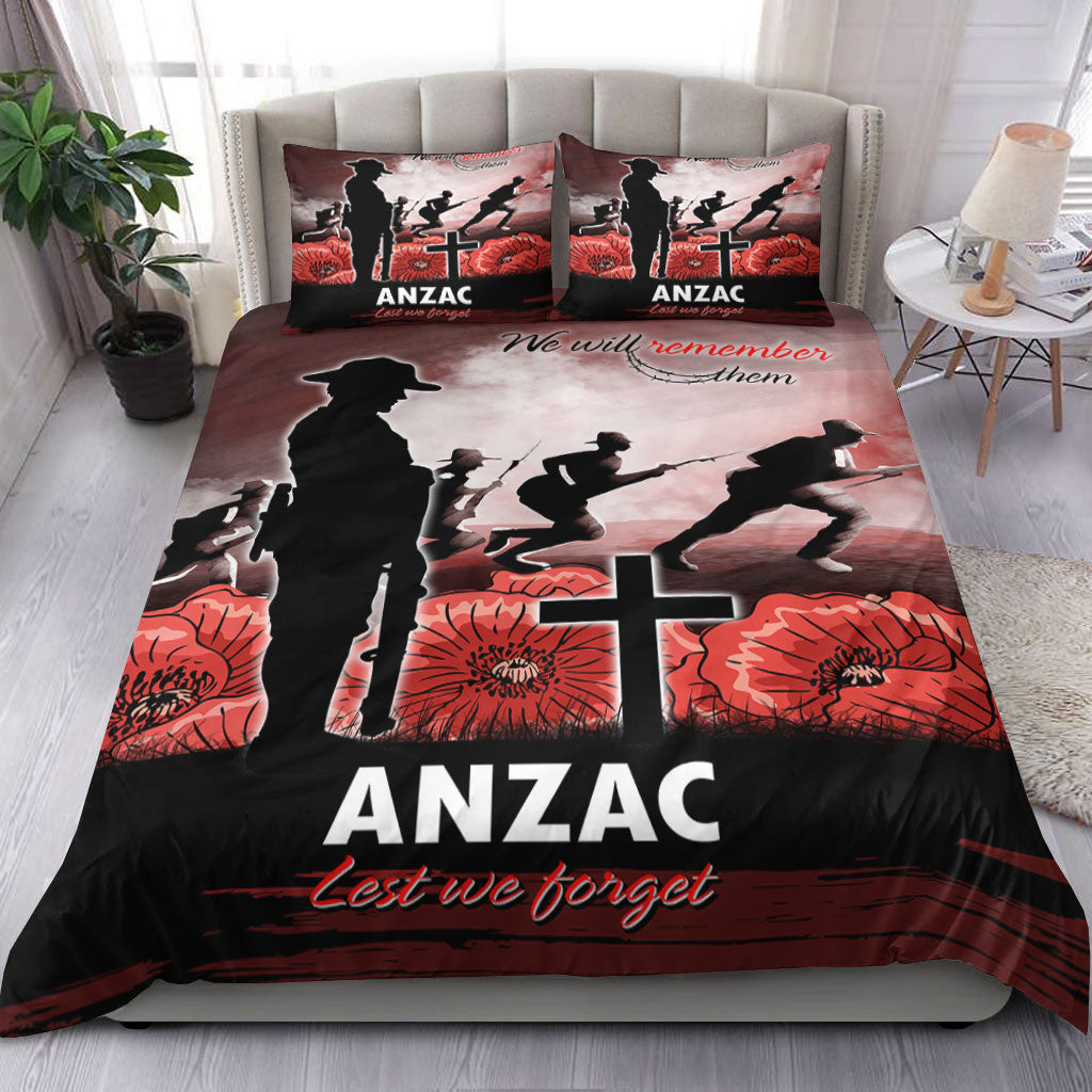 vibehoodie-bedding-set-anzac-day-we-will-remember-them-special-version-bedding-set