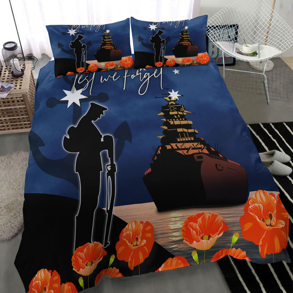 vibehoodie-bedding-set-anzac-day-navy-blue-bedding-set