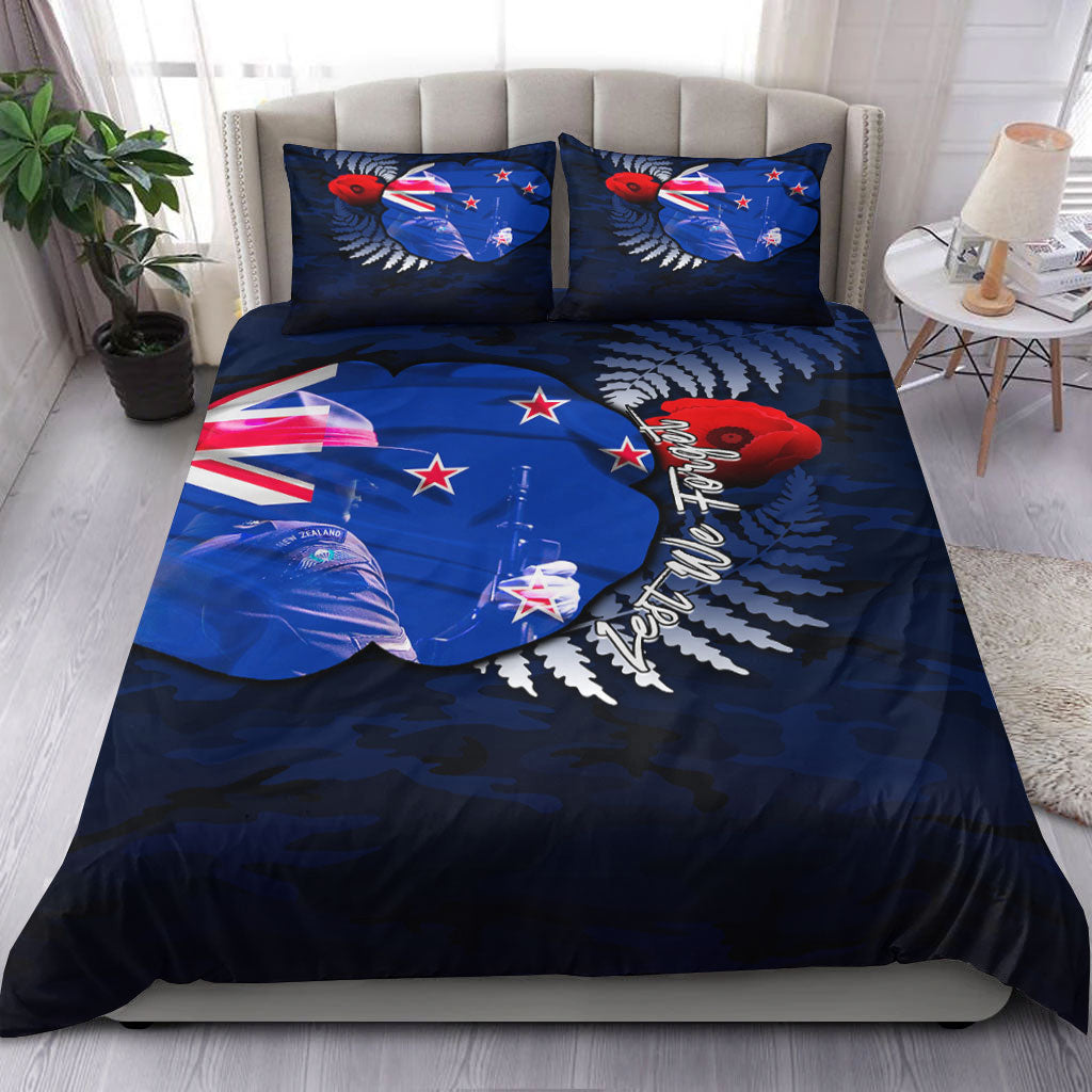 vibehoodie-bedding-set-new-zealand-anzac-day-poppy-bedding-set