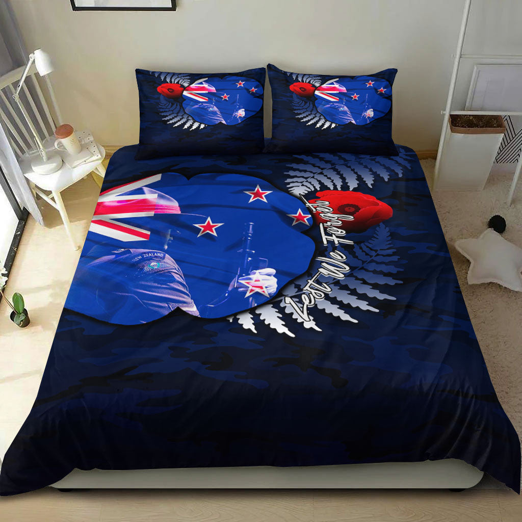 vibehoodie-bedding-set-new-zealand-anzac-day-poppy-bedding-set