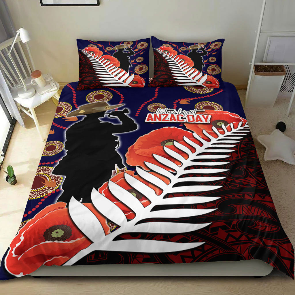 vibehoodie-bedding-set-anzac-day-fern-poppy-bedding-set