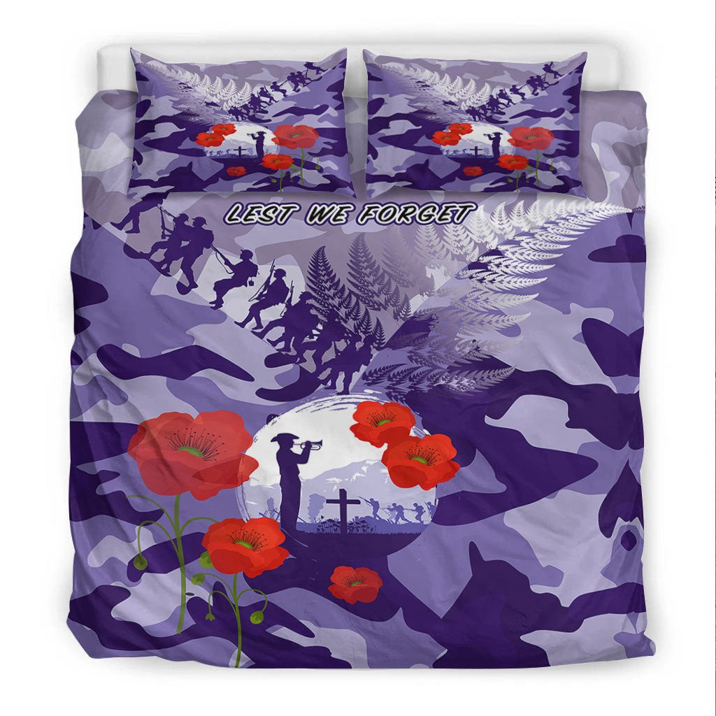 vibehoodie-bedding-set-new-zealand-anzac-fern-and-camouflage-bedding-set