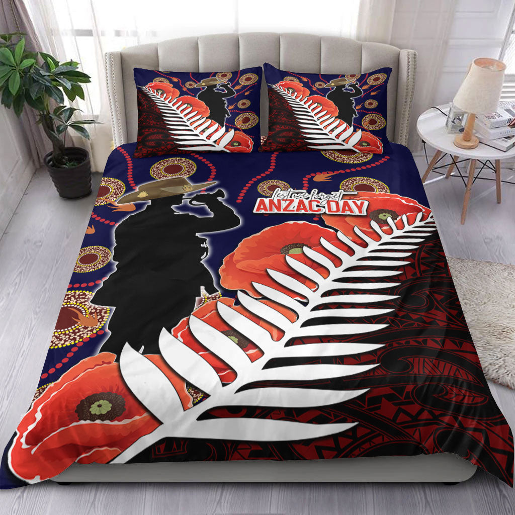 vibehoodie-bedding-set-anzac-day-fern-poppy-bedding-set