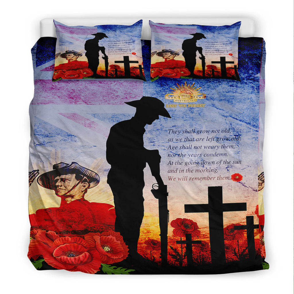 vibehoodie-bedding-set-anzac-day-australia-soldier-we-will-rememer-them-bedding-set