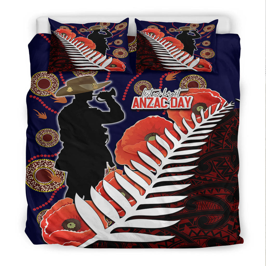 vibehoodie-bedding-set-anzac-day-fern-poppy-bedding-set