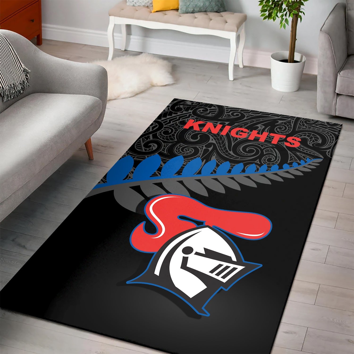 newcastle-knights-area-rug-rugby-maori-nrl