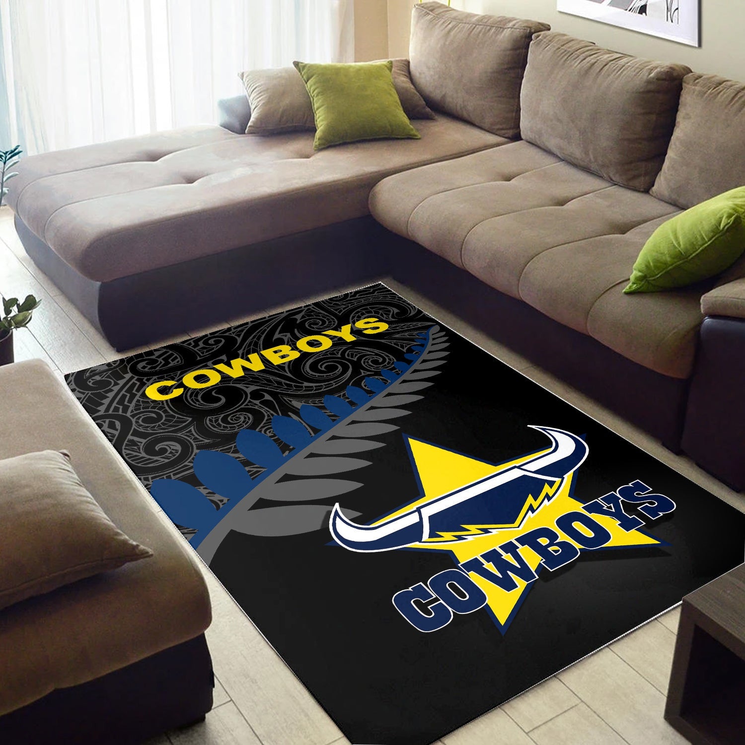 north-queensland-cowboys-area-rug-rugby-maori-nrl