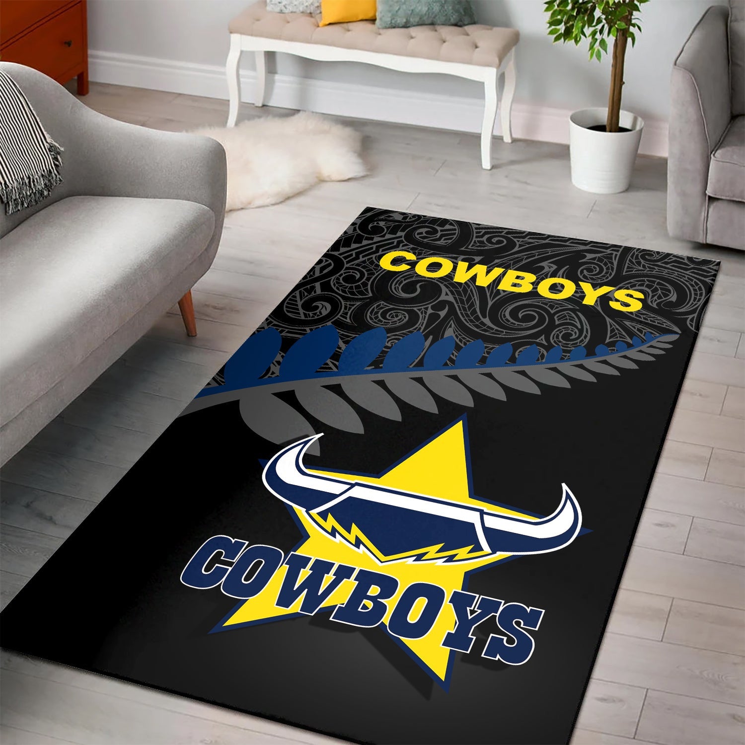 north-queensland-cowboys-area-rug-rugby-maori-nrl