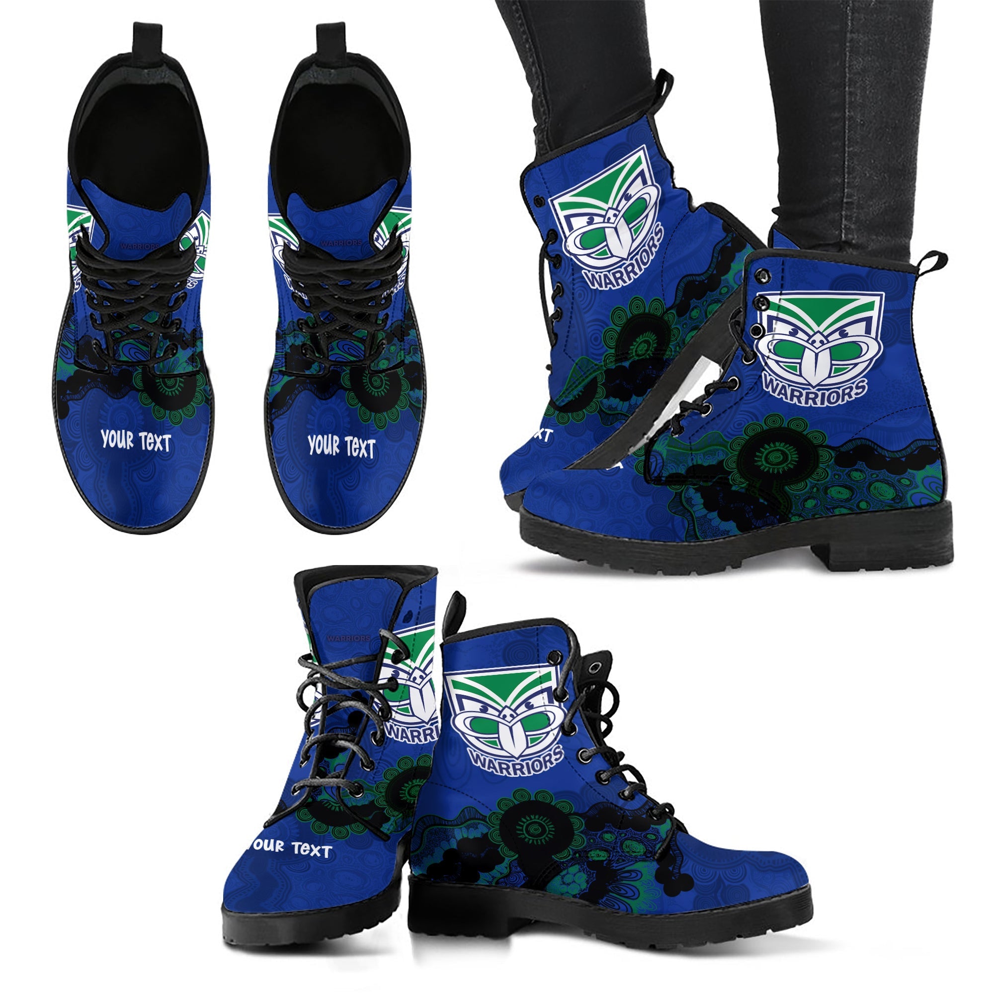 new-zealand-warriors-aboriginal-leather-boots-indigenous-style-nrl