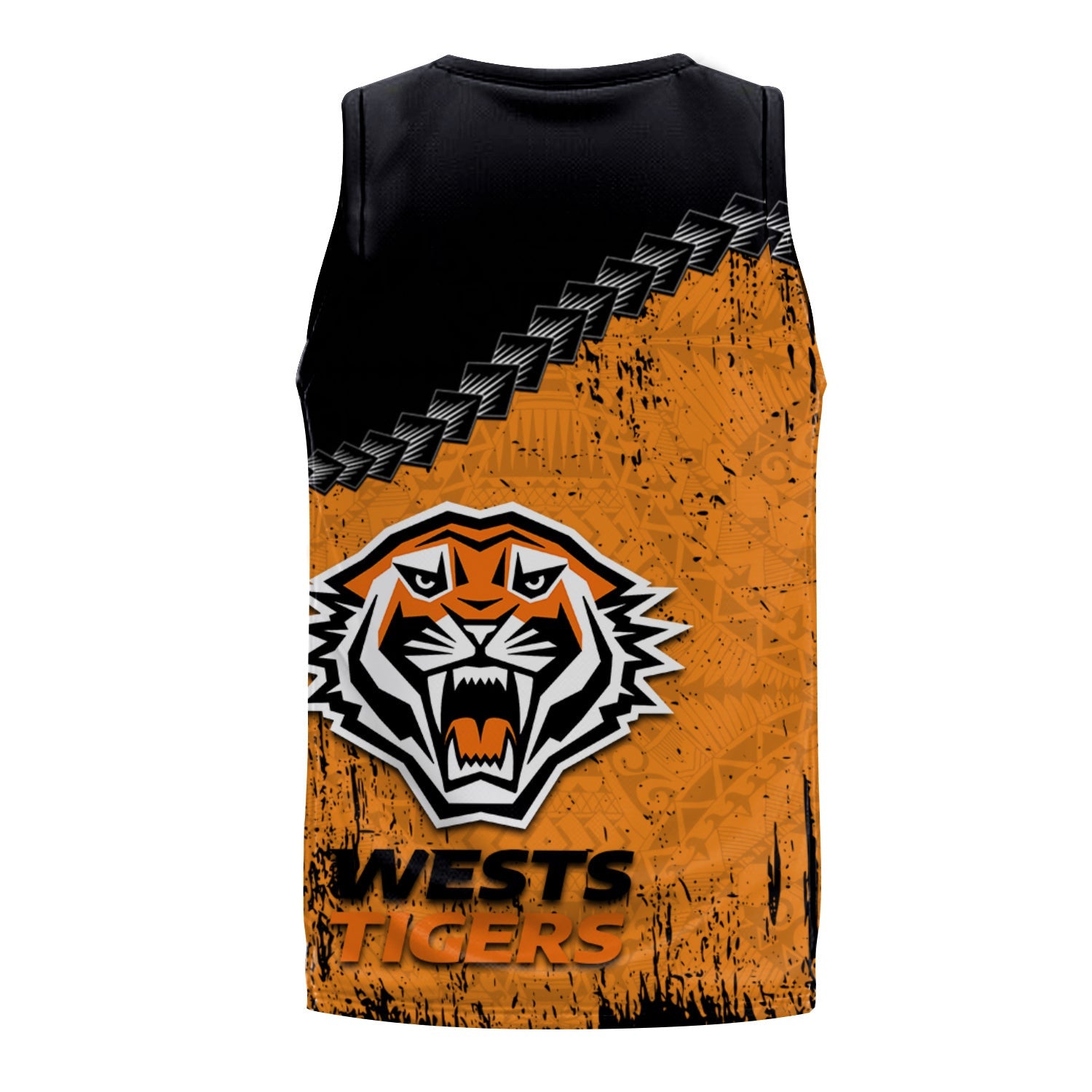 wests-tigers-basketball-jersey-grunge-polynesian-tattoo-nrl