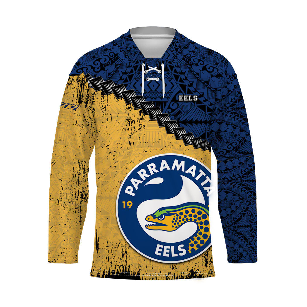 parramatta-eels-hockey-jersey-grunge-polynesian-tattoo-nrl