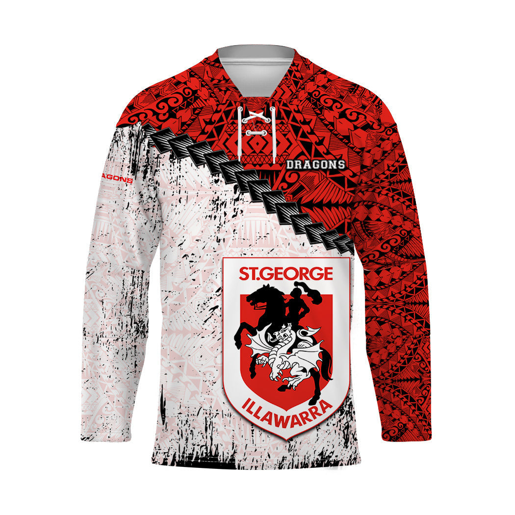 st-george-illawarra-dragons-hockey-jersey-grunge-polynesian-tattoo-nrl